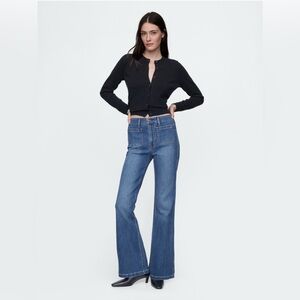 GAP high rise 70’s flare Jeans